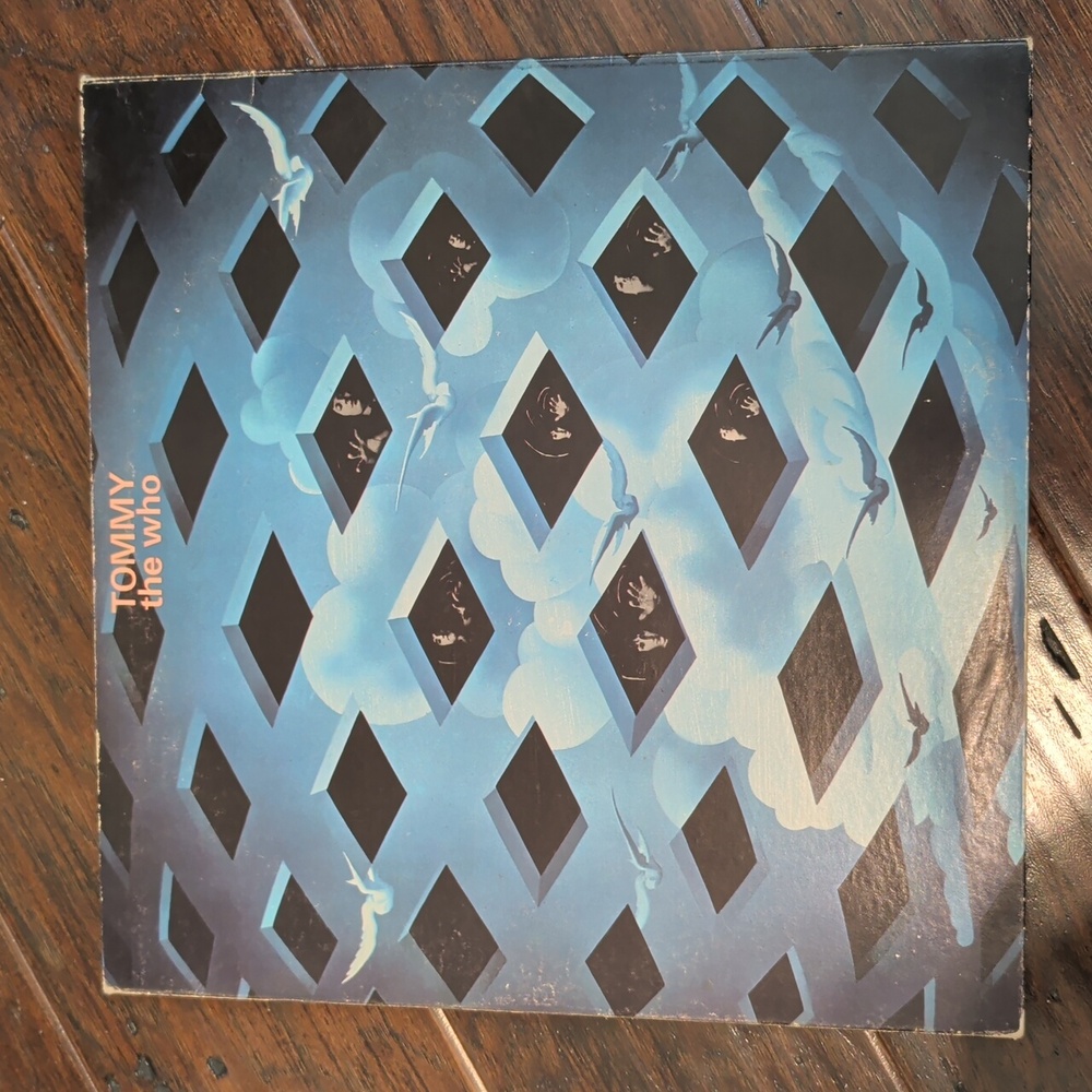 Tommy - The Who Rainbow Black Label Vinyl Record